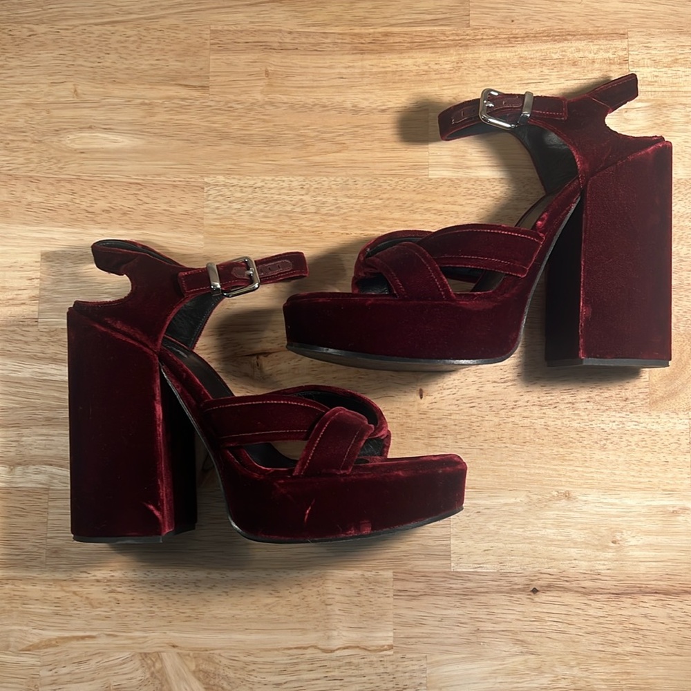 Authentic Jil Sander Platform Sandals